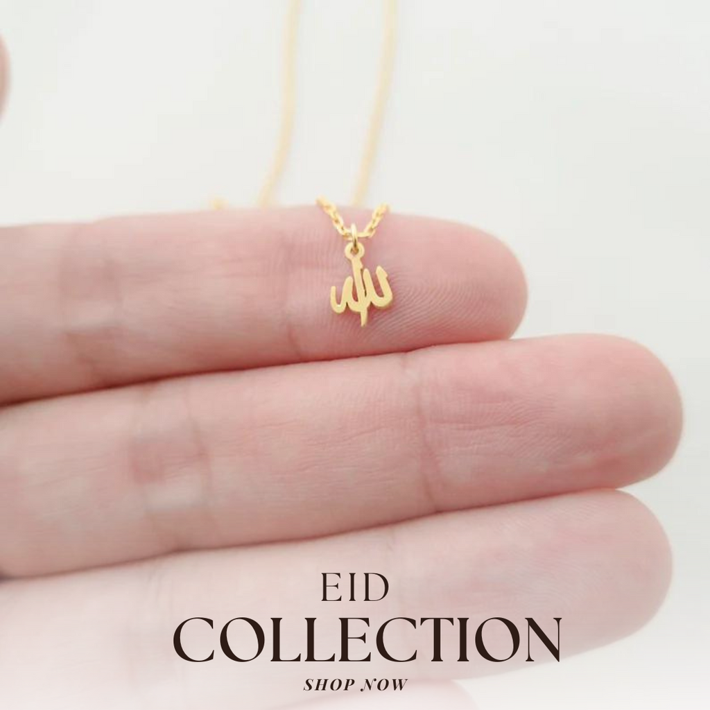 Small allah necklace discount