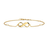 Minimal Pearl Infinity Necklace - SOULFEEL PAKISTAN- FEEL THE LOVE 