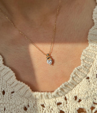 Tiny Teddie Necklace