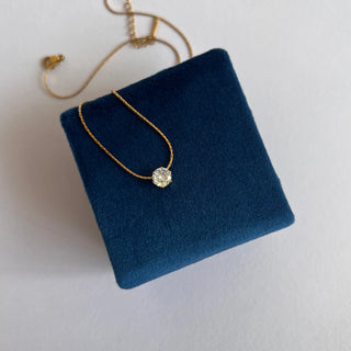 Petite Solitaire Necklace - SOULFEEL PAKISTAN- FEEL THE LOVE 