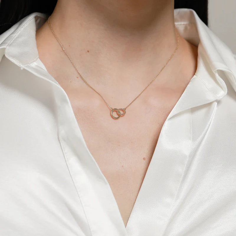 Circle Infinity Necklace