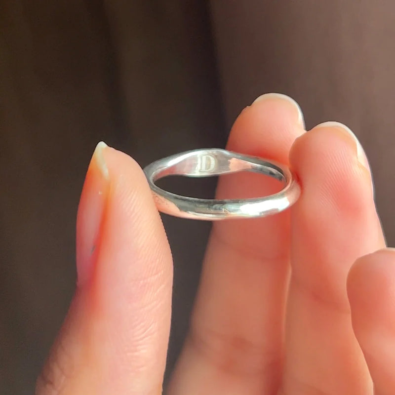 Minimal Initial Ring - SOULFEEL PAKISTAN- FEEL THE LOVE 