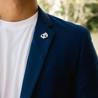 Encrusted Brooch