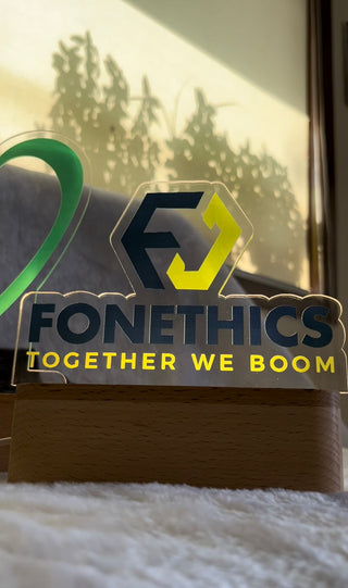 Custom Corporate Logo Lamp