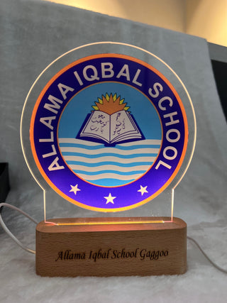 Custom Corporate Logo Lamp