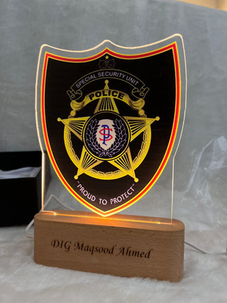 Custom Corporate Logo Lamp
