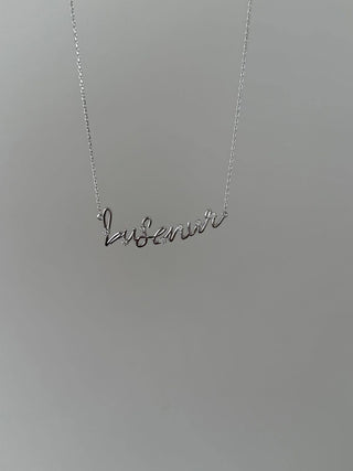 Zircoon Signature Name Necklace