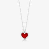Dainty Heart Necklace | Pure 925 Silver - SOULFEEL PAKISTAN- FEEL THE LOVE 