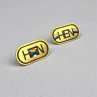 Contour Cut Corporate Pin