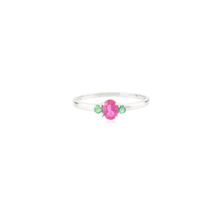 Rosé Garden Ring | Pure 925 Silver