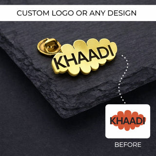 Contour Cut Lapel Pin