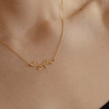 Belle Custom Name Necklace