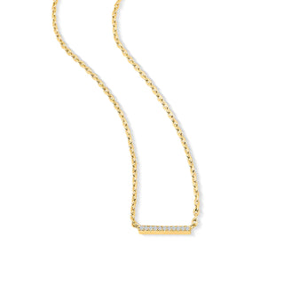 Sparkly Bar Necklace - Pure Silver - SOULFEEL PAKISTAN- FEEL THE LOVE 