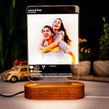 Instagram custom gift photo 3D Led Lamp, - SOULFEEL PAKISTAN- FEEL THE LOVE 