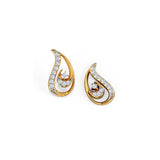 Zoey Swirl Diamond Earrings