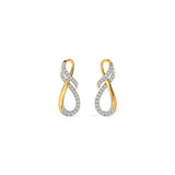Inter Twisted Officious Earrings - 925 SILVER