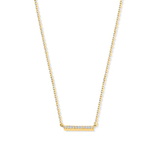 Sparkly Bar Necklace - Pure Silver - SOULFEEL PAKISTAN- FEEL THE LOVE 