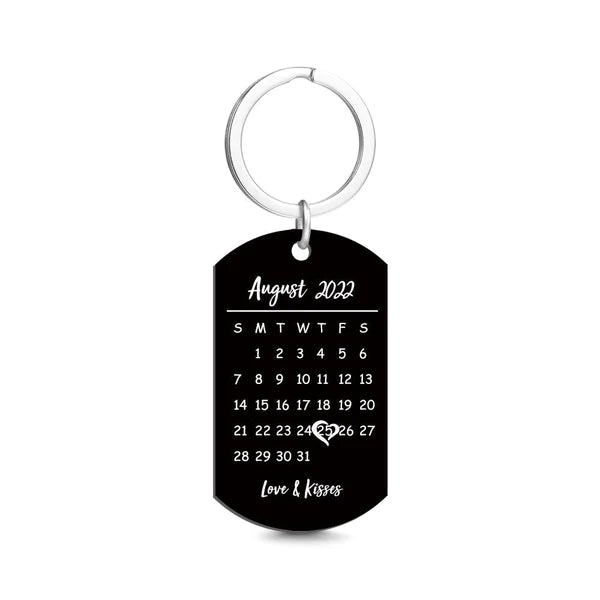 Tag Engraved Keychain - Limited Edition - SOULFEEL PAKISTAN- FEEL THE LOVE 