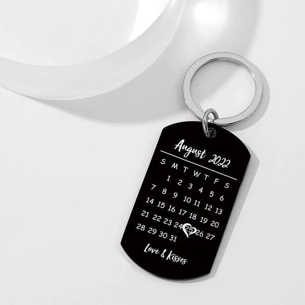 Tag Engraved Keychain - Limited Edition - SOULFEEL PAKISTAN- FEEL THE LOVE 
