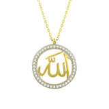 Allah Zircoon Cut Necklace - SOULFEEL PAKISTAN- FEEL THE LOVE 