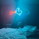 Personalized Neon Sign - Single Name/Single Logo - SOULFEEL PAKISTAN- FEEL THE LOVE 