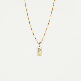Tiny Tag Necklace - SOULFEEL PAKISTAN- FEEL THE LOVE 