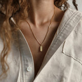 Tiny Tag Necklace - SOULFEEL PAKISTAN- FEEL THE LOVE 