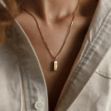 Tiny Tag Necklace - SOULFEEL PAKISTAN- FEEL THE LOVE 