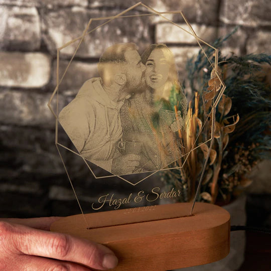 PHOTO GIFTS PERSONALIZED LAMP - SOULFEEL PAKISTAN- FEEL THE LOVE 