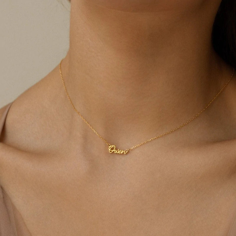 Tiny Soulfeel Name Necklace - SOULFEEL PAKISTAN- FEEL THE LOVE 