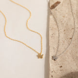 Dainty Pave Butterfly Necklace - SOULFEEL PAKISTAN- FEEL THE LOVE 