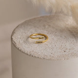 Rounded Name Wrap Ring - SOULFEEL PAKISTAN- FEEL THE LOVE 