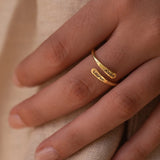 Rounded Name Wrap Ring - SOULFEEL PAKISTAN- FEEL THE LOVE 