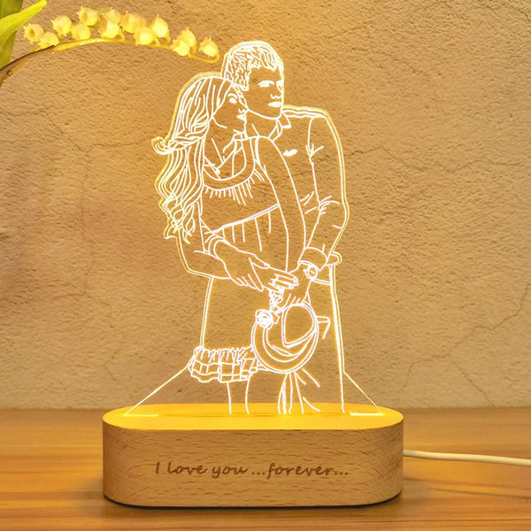 PERSONALIZED PHOTO LAMP - SOULFEEL PAKISTAN- FEEL THE LOVE 