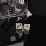 Personalized Name Cufflinks - 2022 Edition - SOULFEEL PAKISTAN- FEEL THE LOVE 