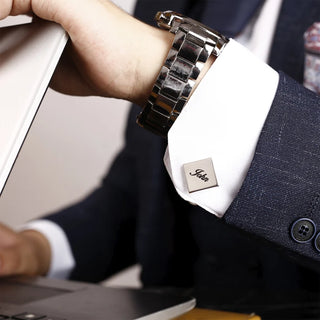 Personalized Name Cufflinks - 2022 Edition - SOULFEEL PAKISTAN- FEEL THE LOVE 