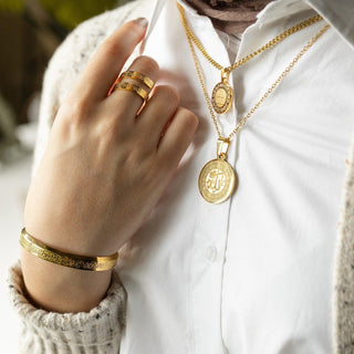 AYAT UL KURSI CUFF AND RING BUNDLE - SOULFEEL PAKISTAN- FEEL THE LOVE 